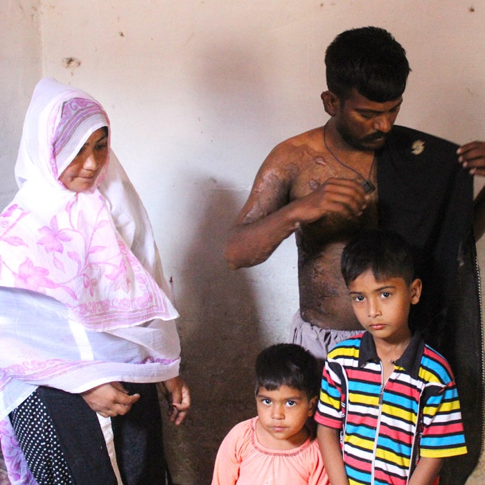 Muhammad Kaleem & his family